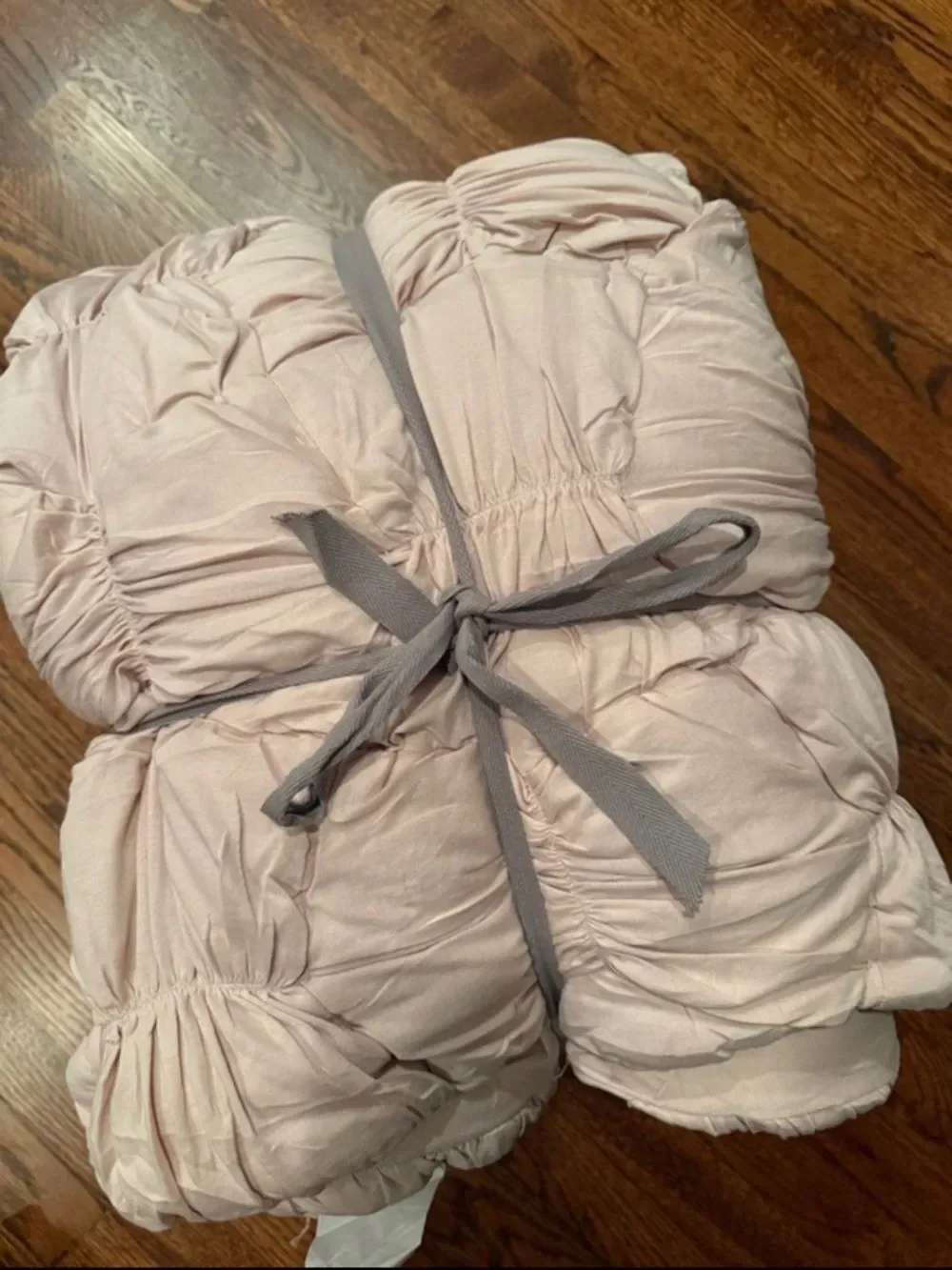 New Anthropologie Constance Cotton Jersey Cloud Quilt Size King